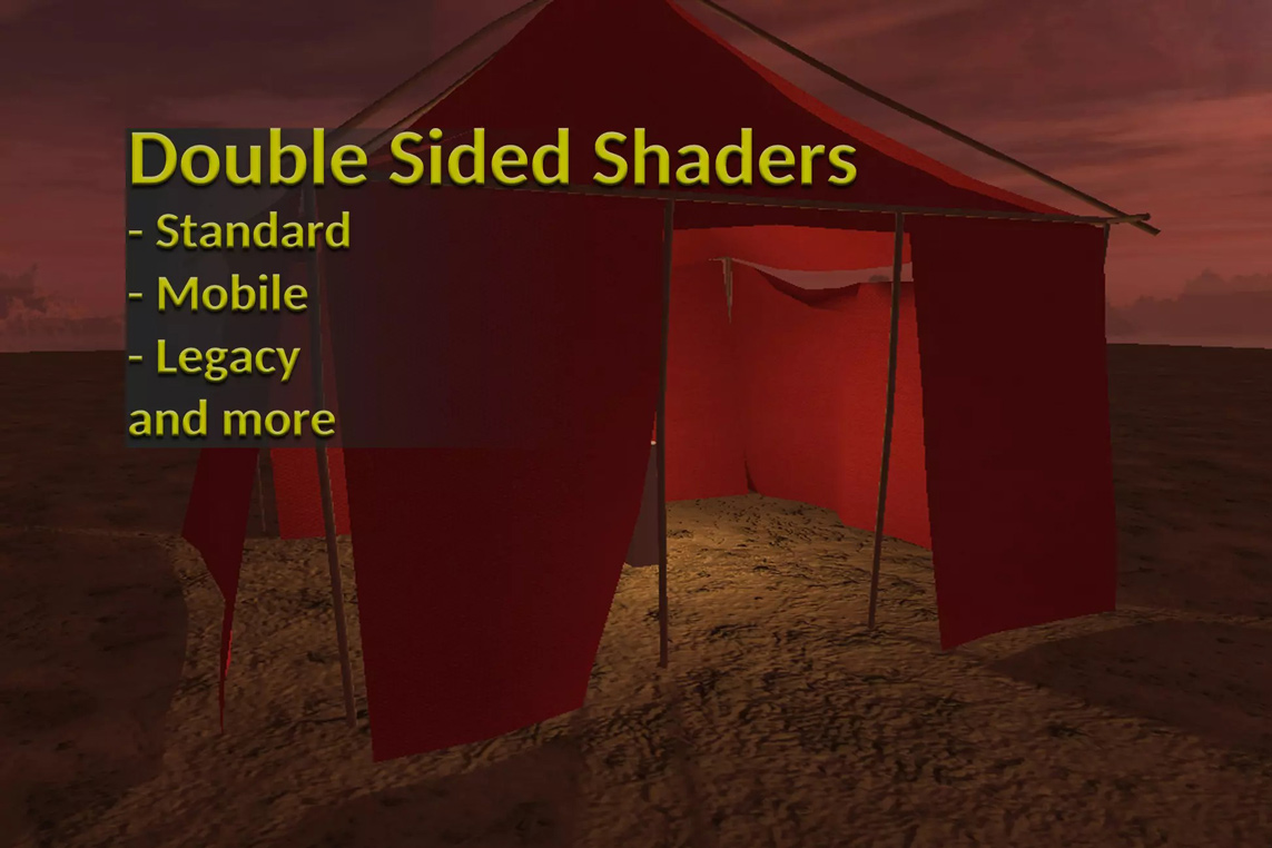 Double Sided Standard Mobile Legacy Shaders 3.5   双面着色器