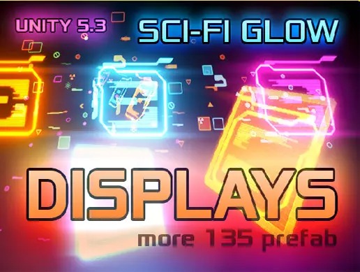 Neon Glow displays vol_1 v1.0    科幻霓虹灯辉光显示器