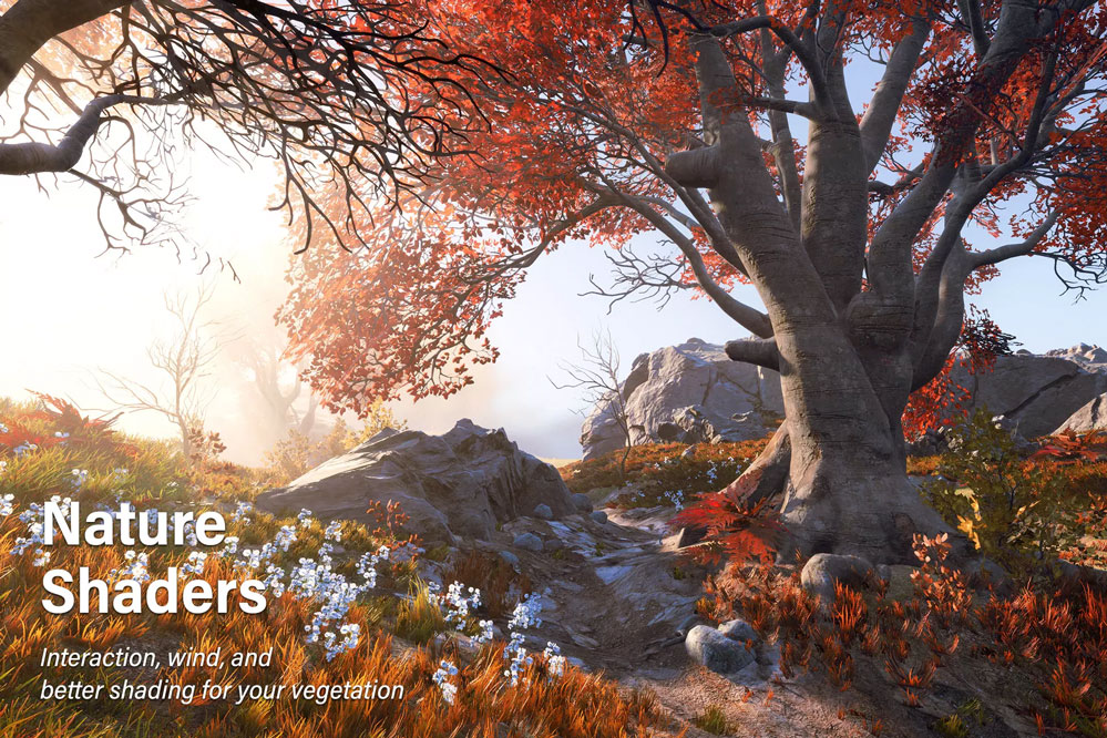 Nature Shaders 1.0.4    自然森林树木植被Shader着色器