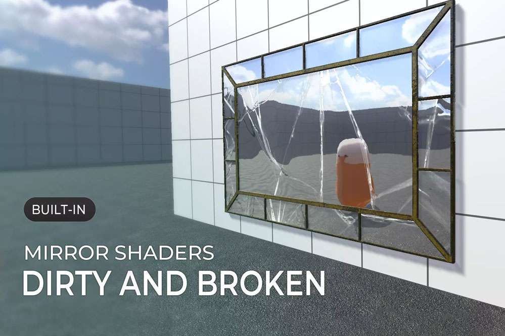 Mirror Shaders v2    镜面反射镜子效果