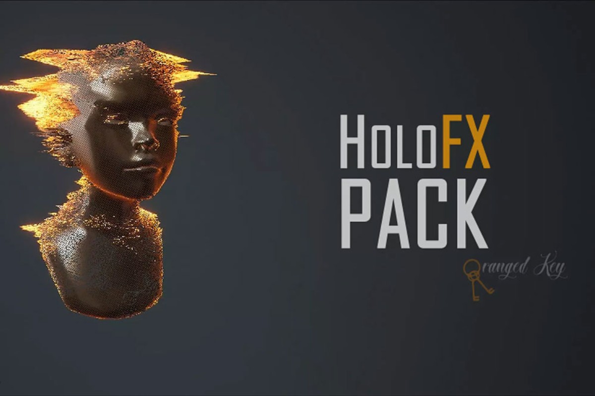 HOLO FX PACK 1.4   科幻全息投影故障特效赛博朋克