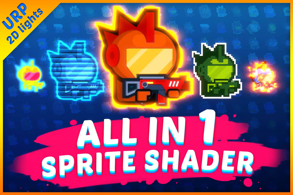 All In 1 Sprite Shader 3.3     多合一UI精灵着色器