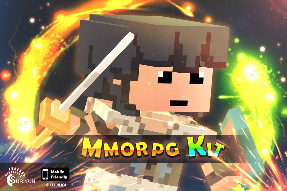 MMORPG KIT 2D 3D Survival 1.66b   RPG游戏项目源码