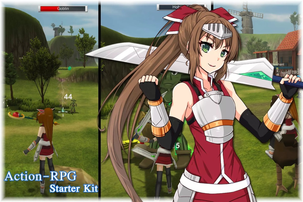 Action-RPG Starter Kit 6.55c   游戏项目