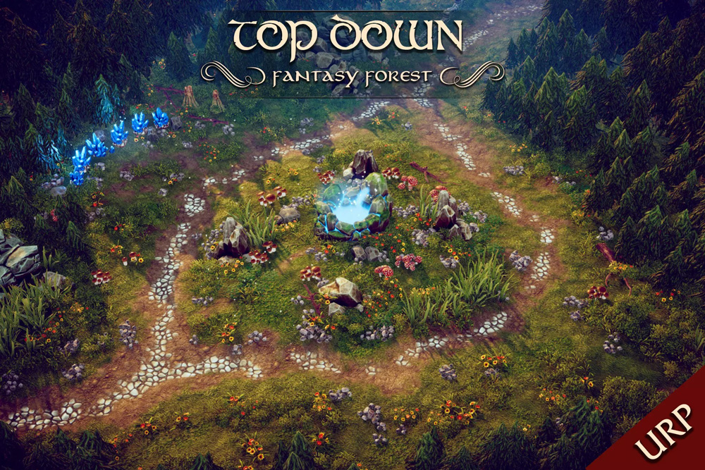 Top Down - Fantasy Forest - RTS & MOBA (URP) 1.0.2