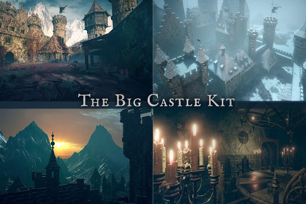 The Big Castle Kit v1.6   大城堡场景