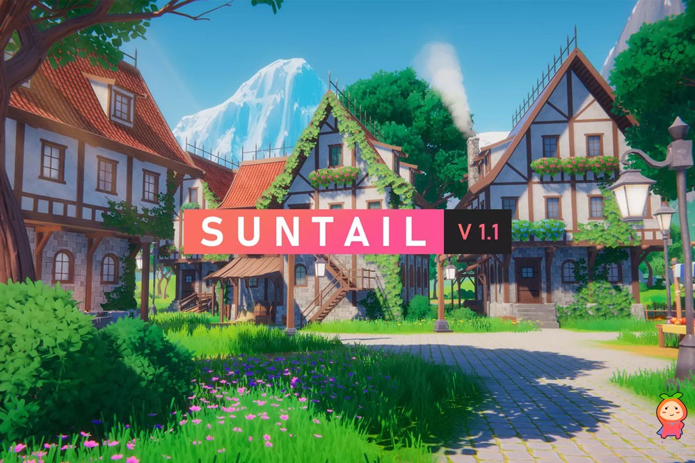 SUNTAIL - Stylized Fantasy Village 1.0   风格化小镇