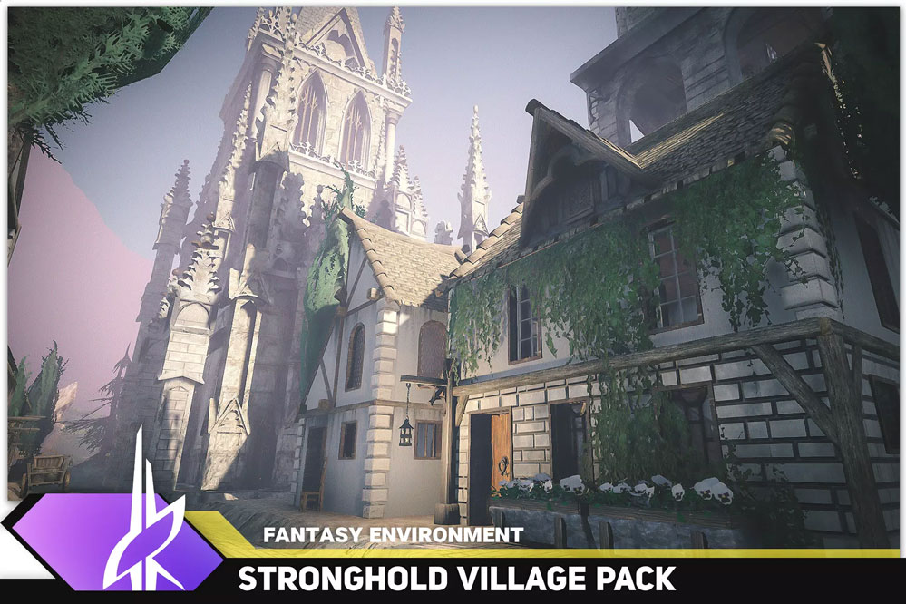 Stronghold Village 1.9.3.7z    中世纪城堡要塞村庄室内外场景