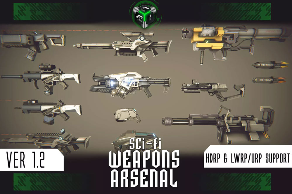 Sci-fi Weapons Arsenal 1.2   射击游戏科幻武器