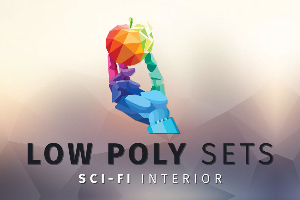 Low Poly Sets Sci-Fi Interior 1.0