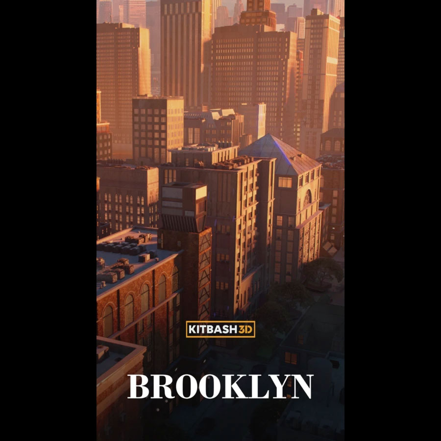 Kitbash3D Brooklyn  布鲁克林