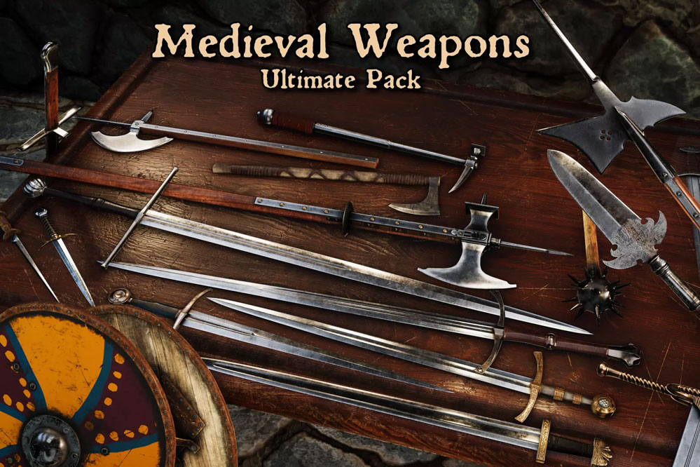 FPS Medieval Weapons - Ultimate Pack 1.0  中世纪武器