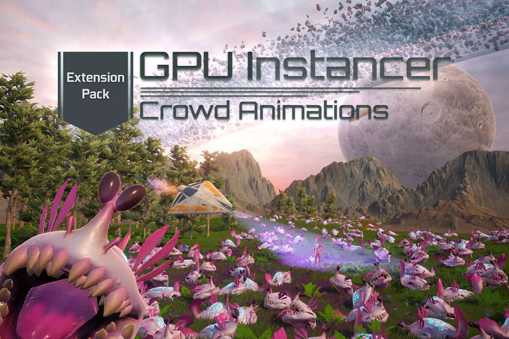 GPU Instancer - Crowd Animations 1.0.1    群体实例化