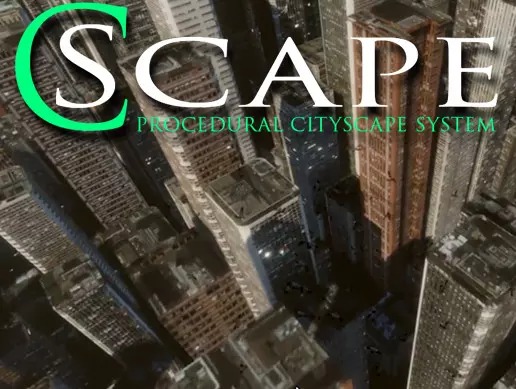 CScape City System 1.0.5     城市建筑场景观生成插件