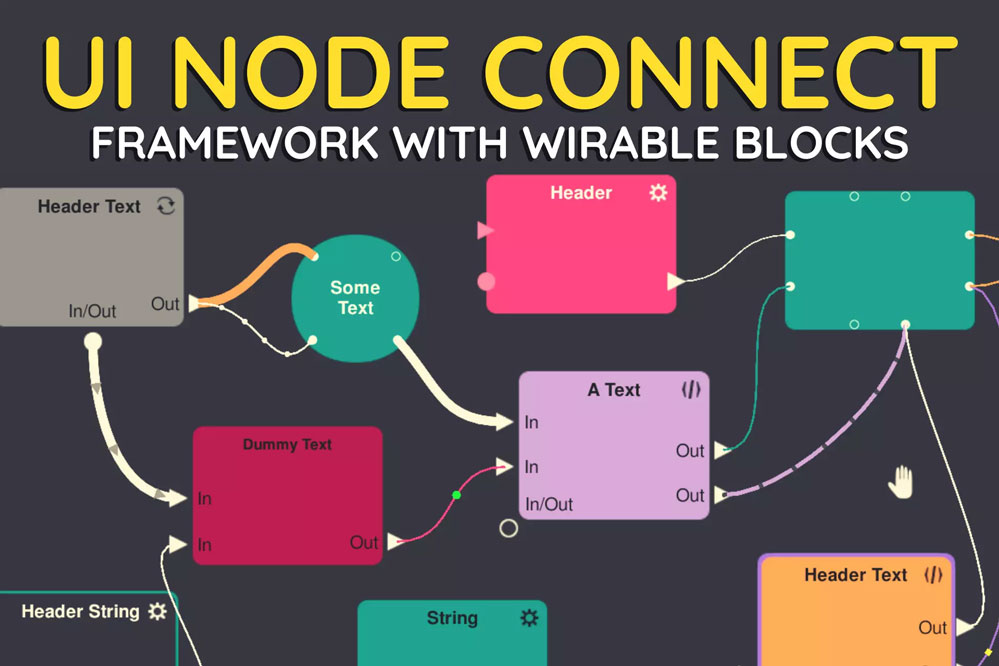 UI Node Connect 2.0   UI可交互界面框架流程图工具