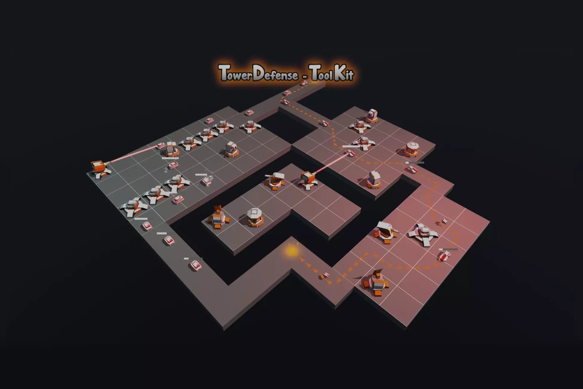 Tower Defense Toolkit 4   塔防游戏项目源码