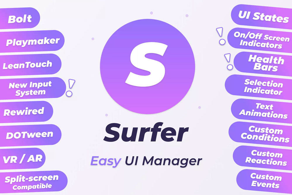 Surfer  Easy UI Manager 2.8   用户界面UI管理器工具