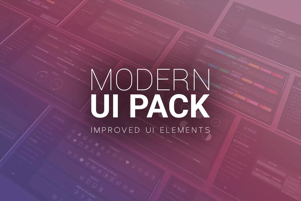 Modern UI Pack 5.3.3    现代UI界面