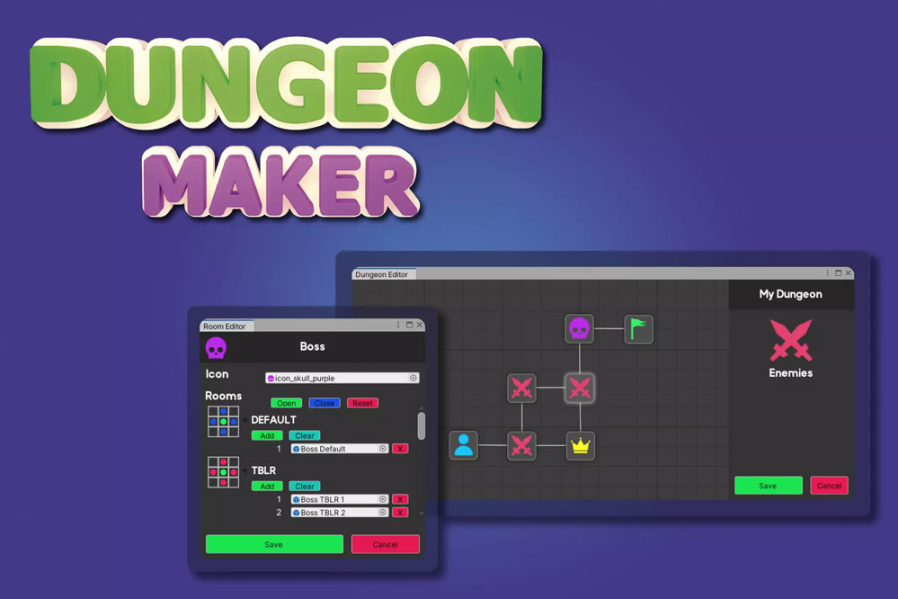 Dungeon Maker 1.2   地牢地下城地图自动生成工具