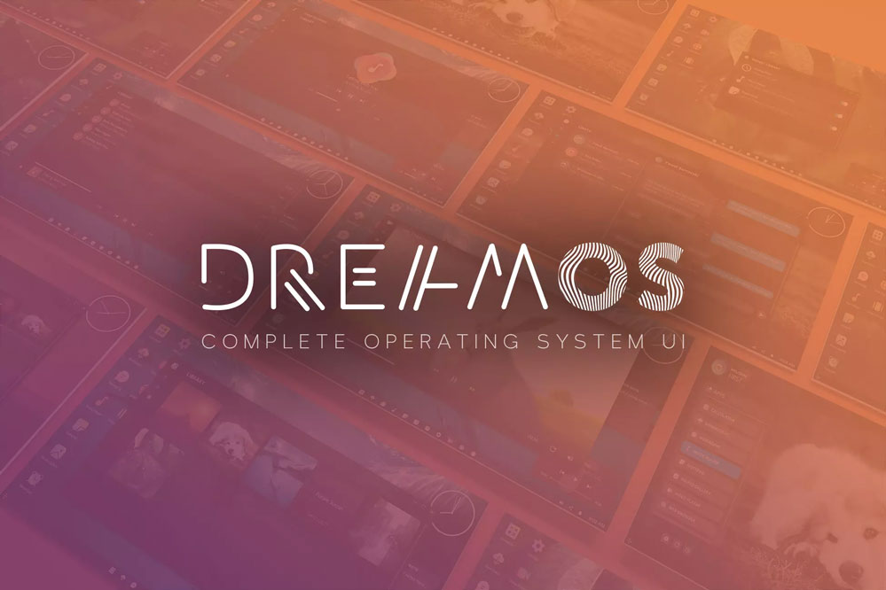 DreamOS - Complete OS UI 1.1.1f   游戏系统界面设计