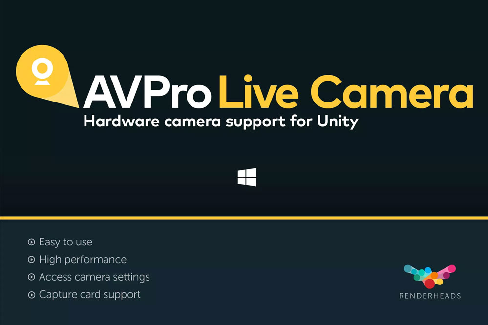 AVPro Live Camera 2.9.1   实时摄像机插件