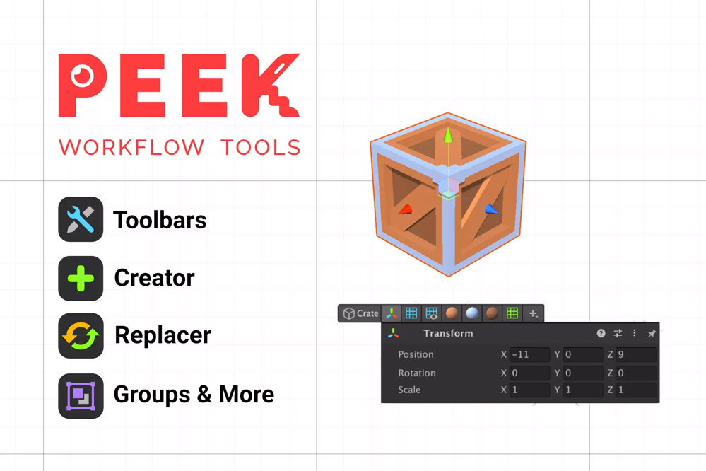 Peek - Editor Toolkit 1.4.1   编辑器扩展优化工具