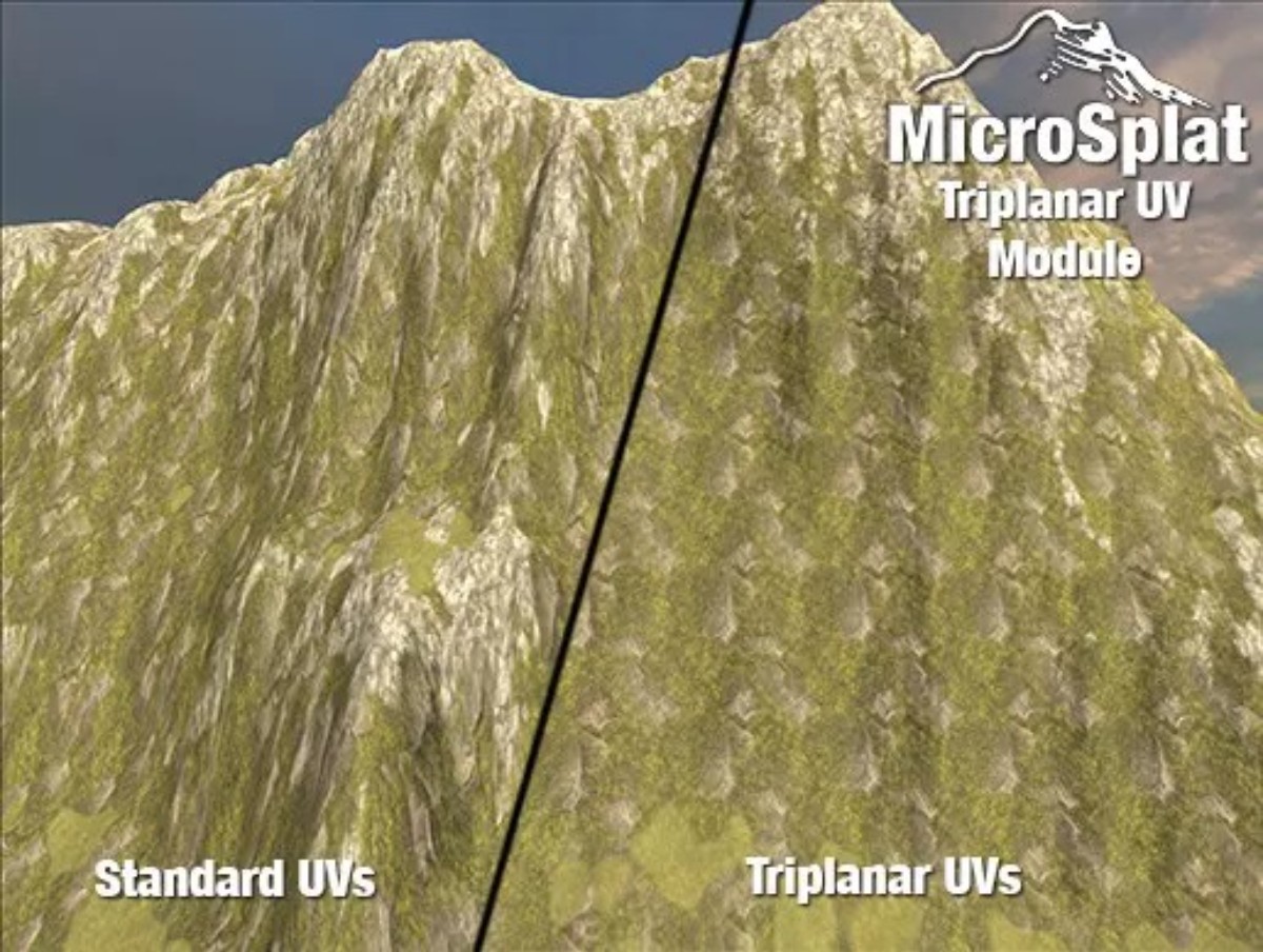 MicroSplat - Triplanar UVs 3.51  地形着色器