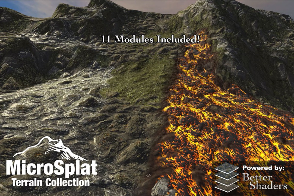 MicroSplat - Terrain Collection 3.8.2   地形渲染合集