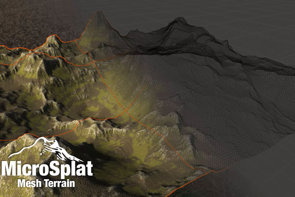 MicroSplat - Mesh Terrains 3.5   形转换网格工具