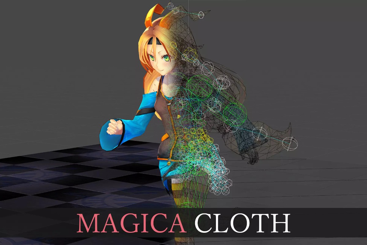 Magica Cloth 1.9.5    快速布料模拟器