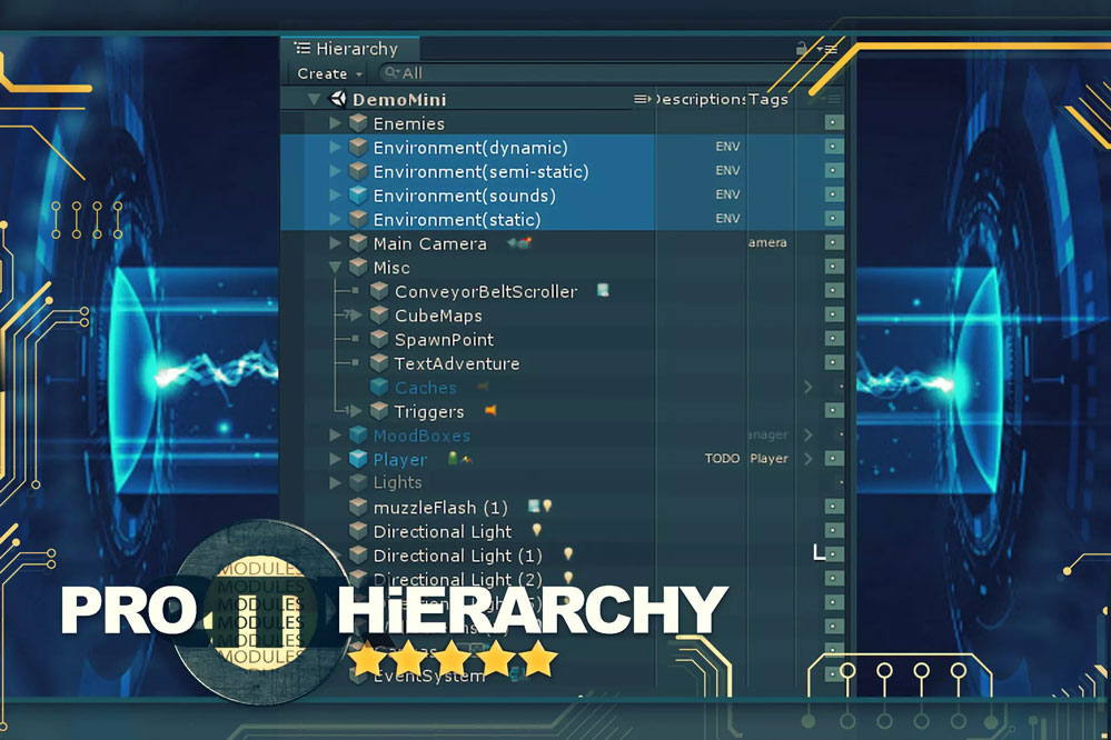 Hierarchy Pro 2021 2021.1 u9   编辑器层级面板