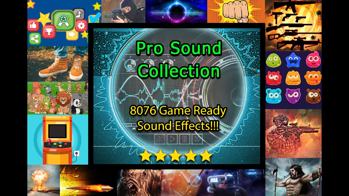 Pro Sound Collection 适配UE4.9-4.27   专业版声效音乐音频合集