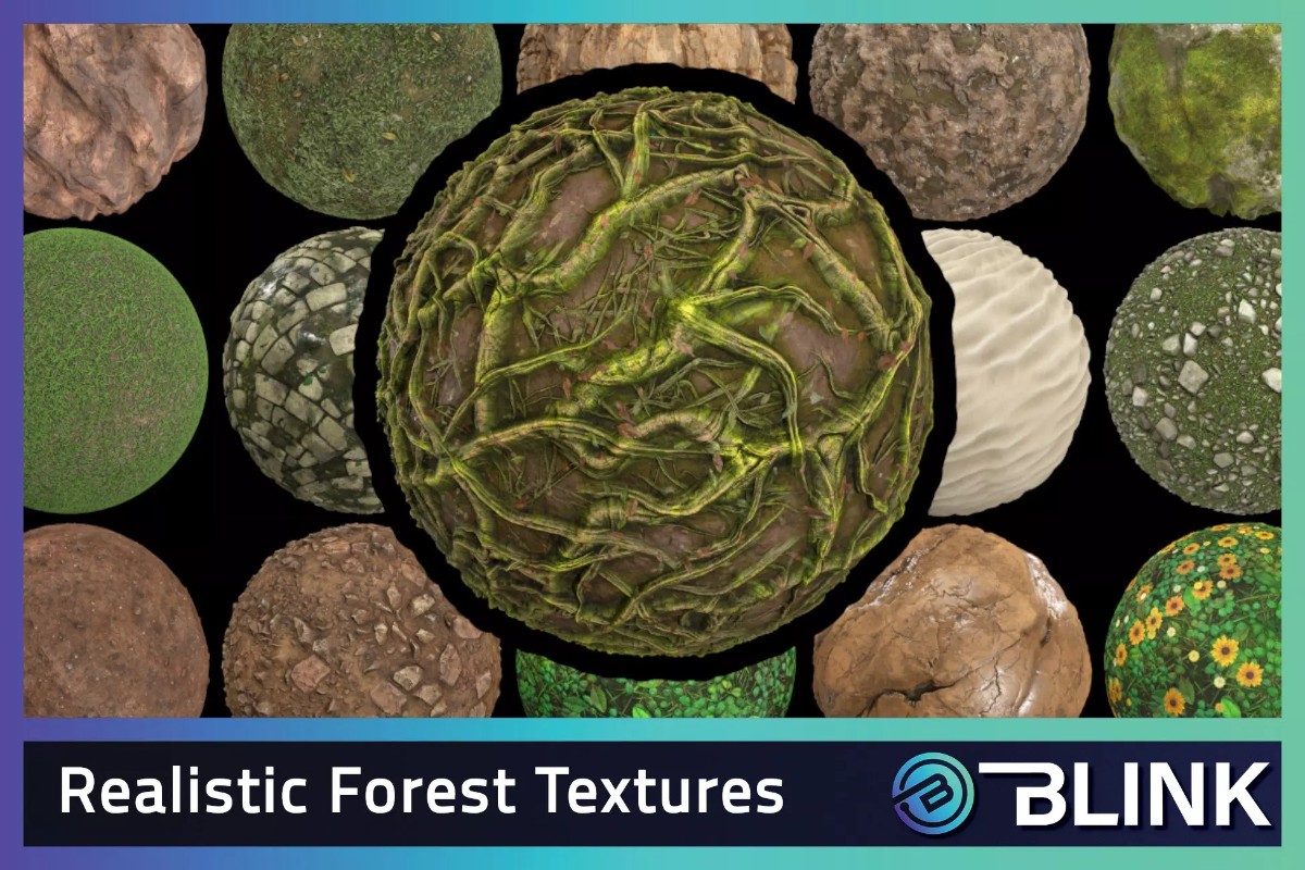 Realistic Forest Textures - RPG Environment 1.1逼真森林纹理