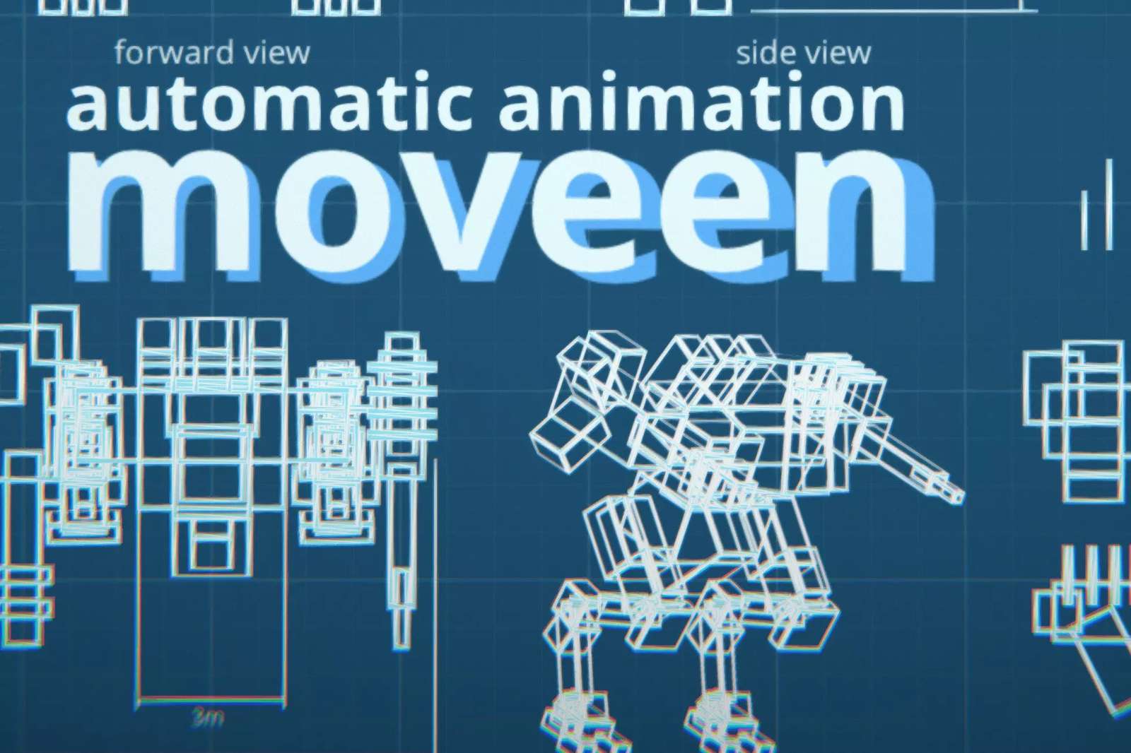 Moveen 0.82 电影级角色模型自动动画动作库
