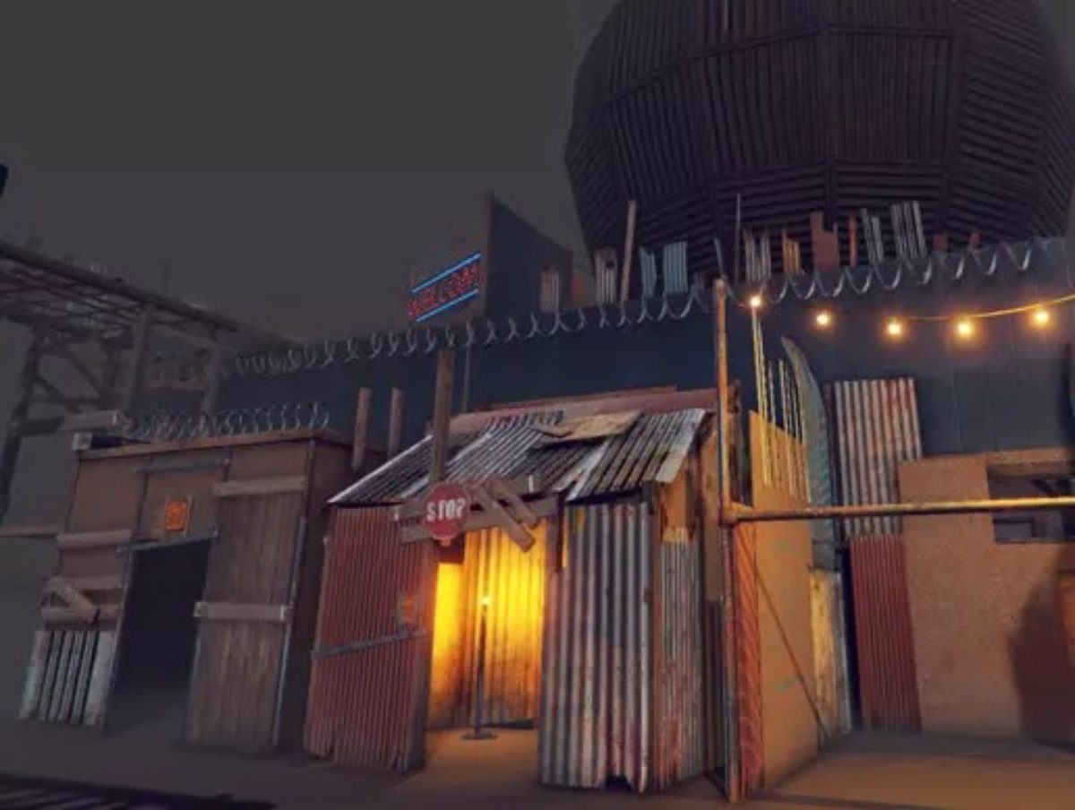 Apocalyptic Shacks, Props and Structures 1.0末日场景霓虹灯标志