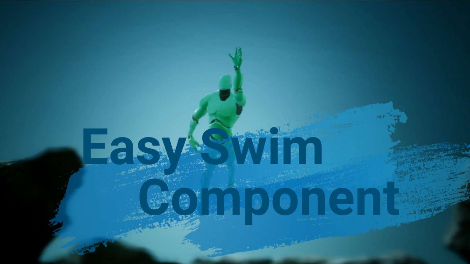 Easy Swim Component 适配UE4.26 简易游泳潜水动作系统