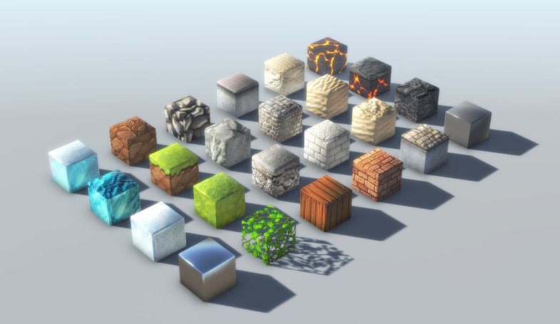 Cubes Package 1.1卡通立方体地形