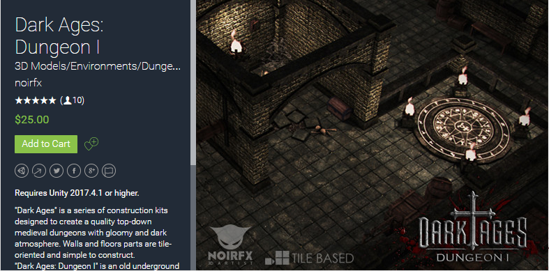 Dark Ages Dungeon I v1.15阴郁黑暗氛围俯视中世纪地下城