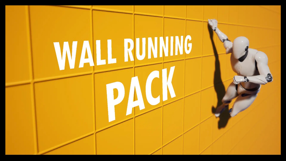 Wall Running Pack 虚幻4.25跑酷蓝图