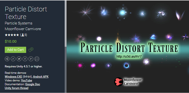 Particle Distort Texture 1.1扭曲效果