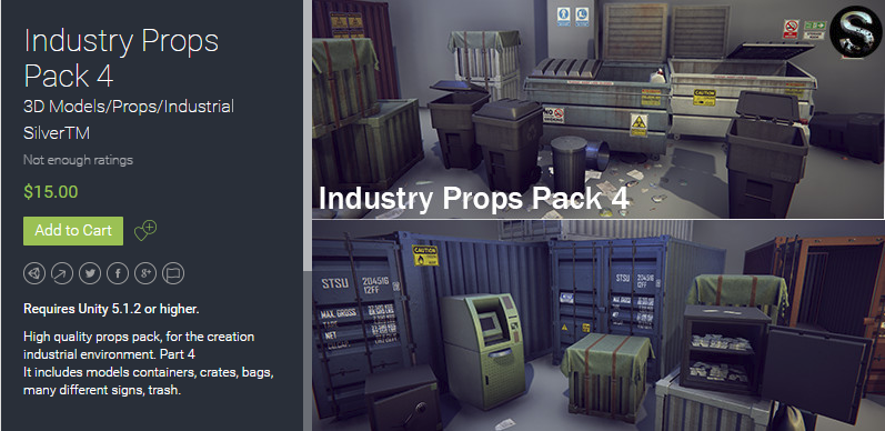 Industry Props Pack 4 1.1高品质道具包