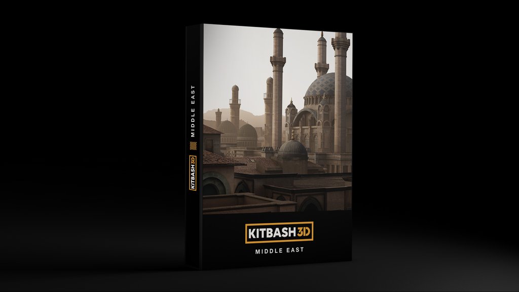 kitbash3d MIDDLE EAST 中东建筑