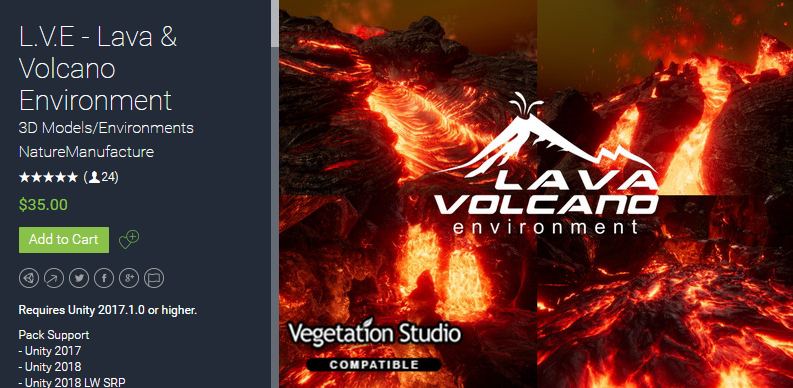 LVE - Lava Volcano Environment 1.1.7熔岩和火山环境