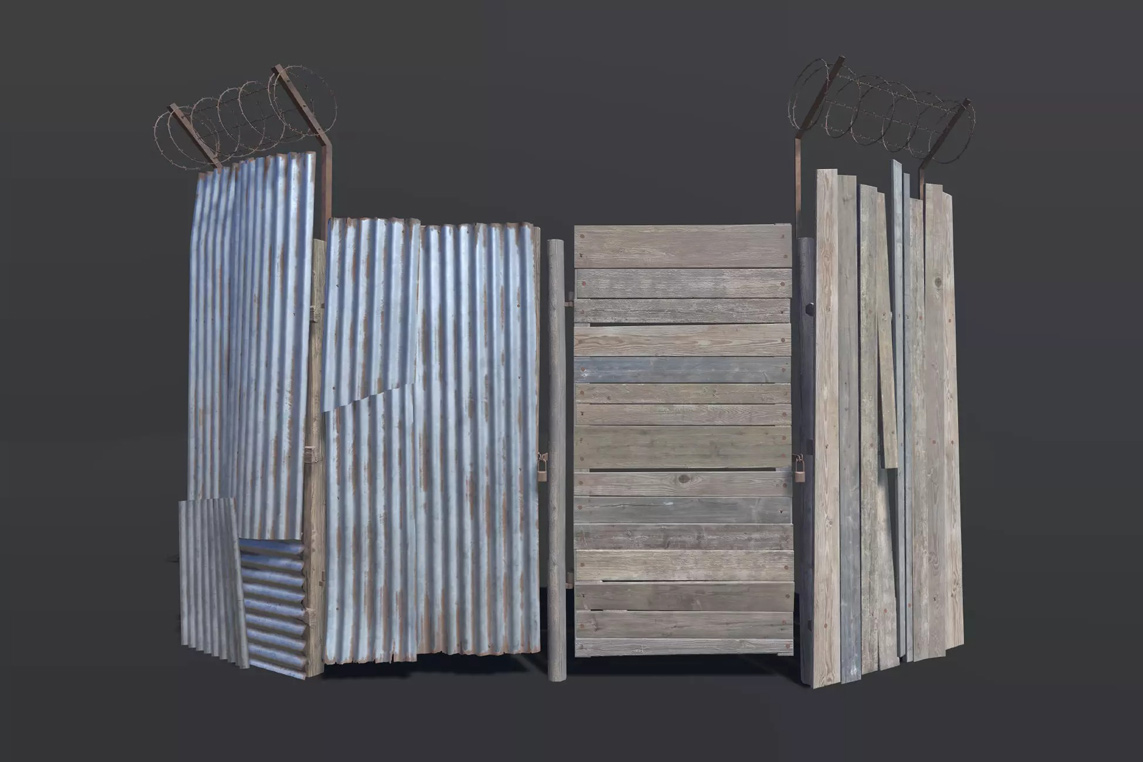 Post Apocalyptic Fence PBR 1.0围栏