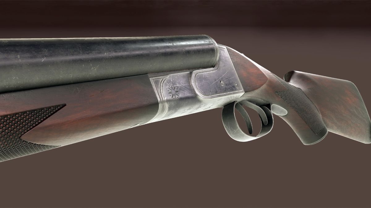 Animated Double Barrel shotgun 虚幻4.26