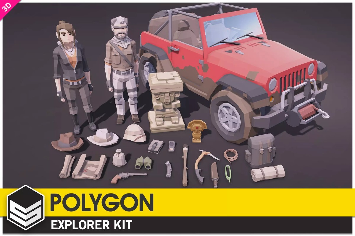 POLYGON - Explorer Kit 1.0 探险家主题